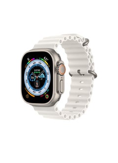 Generic Ocean Silicon Rubber Strap For Apple Watch Ultra 49mm 45mm 44mm And 42mm  - Image 2