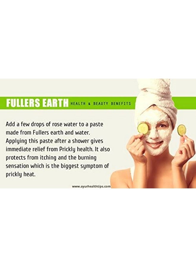MB Herbals 100% Pure Fullers Earth Powder 100g | 3.5oz | Multani Mitti Facial Clay Bentonite Indian Healing Clay | No Preservatives | No Bleaching Agents | No Added Fragrance| Fuller's Earth - Image 5