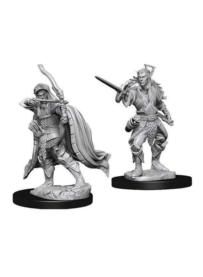 NECA Dungeons & Dragons Nolzur's Marvelous Miniatures - Male Elf Rogue - Image 1