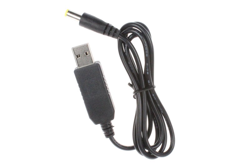 NOYITO DC to DC USB 5V to 9V DC Jack 5.5mm x 2.1 2.5mm Boost Power Module Converter Cable USB Boost Cable 3.2 ft (Pack of 2) - Image 3