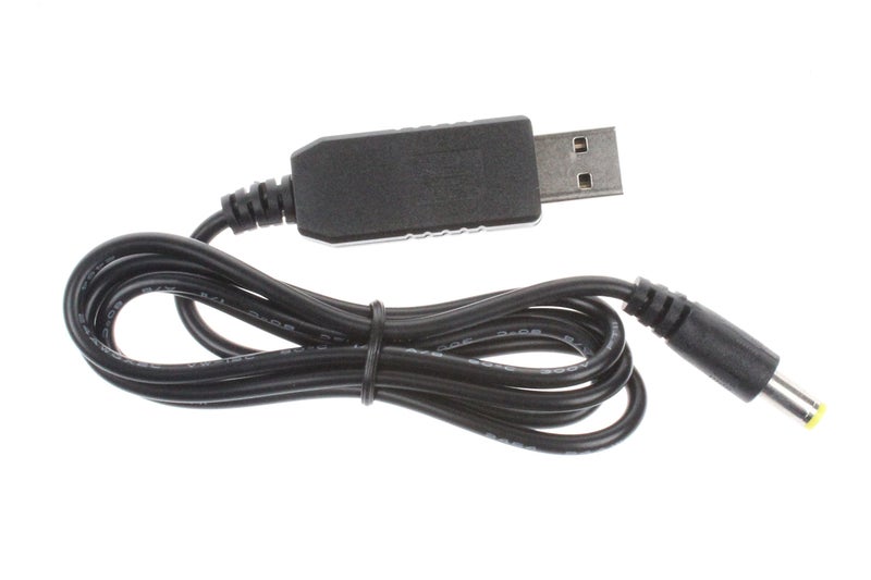NOYITO DC to DC USB 5V to 9V DC Jack 5.5mm x 2.1 2.5mm Boost Power Module Converter Cable USB Boost Cable 3.2 ft (Pack of 2) - Image 4
