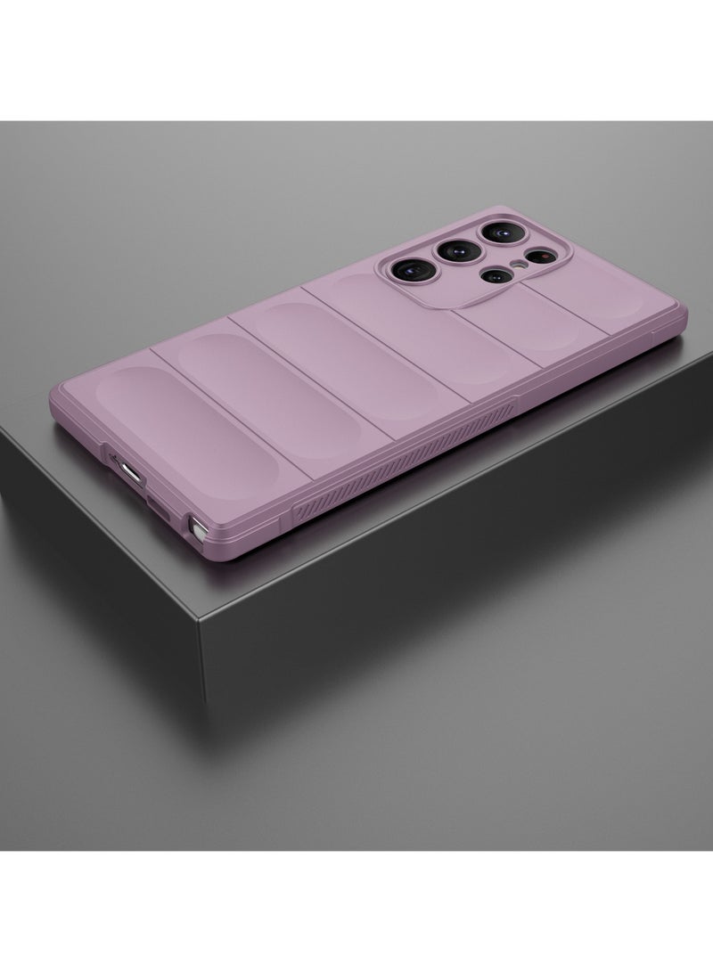 انبلاك جراب خلفى ماجيك متوافق مع سامسونج جالاكسي S23 الترا (ارجواني) - Image 2