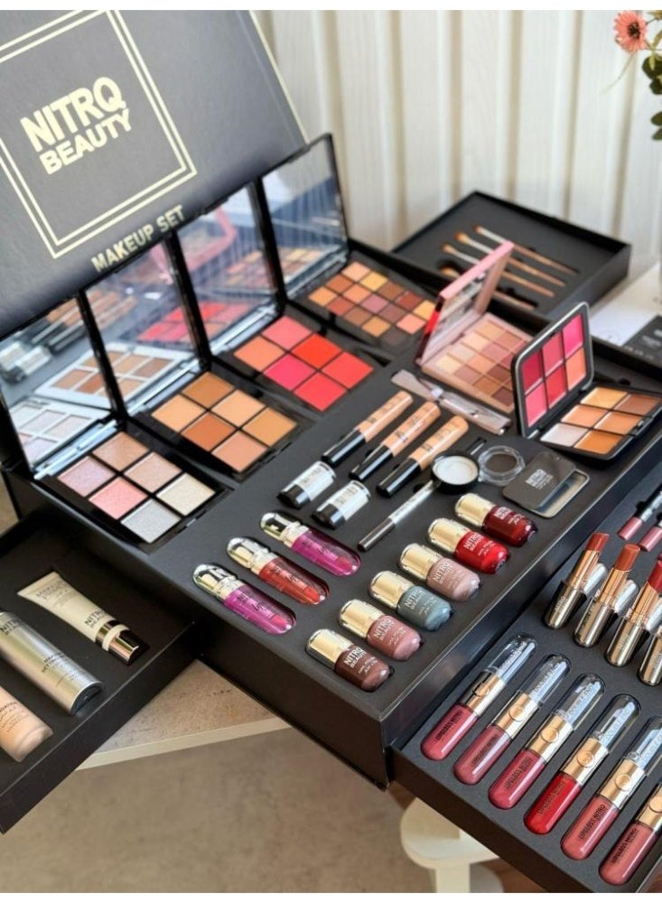 Nitrq Beauty Nitriq Beauty 32-piece multi-colored makeup box set - Image 3