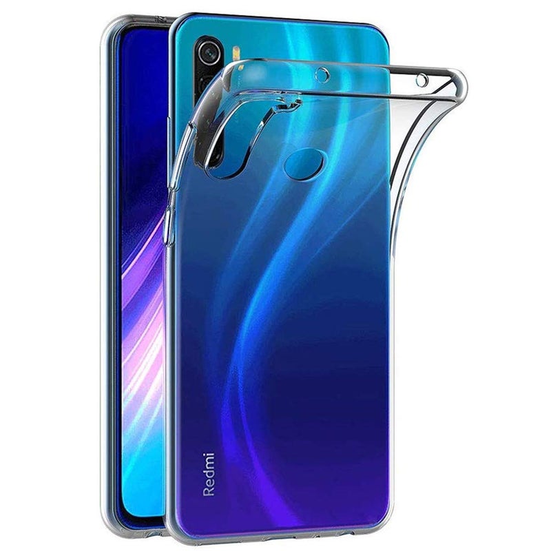 MaiJin Case for Xiaomi Redmi Note 8 63 inch Soft TPU Rubber Gel Bumper Transparent Back Cover - Image 2