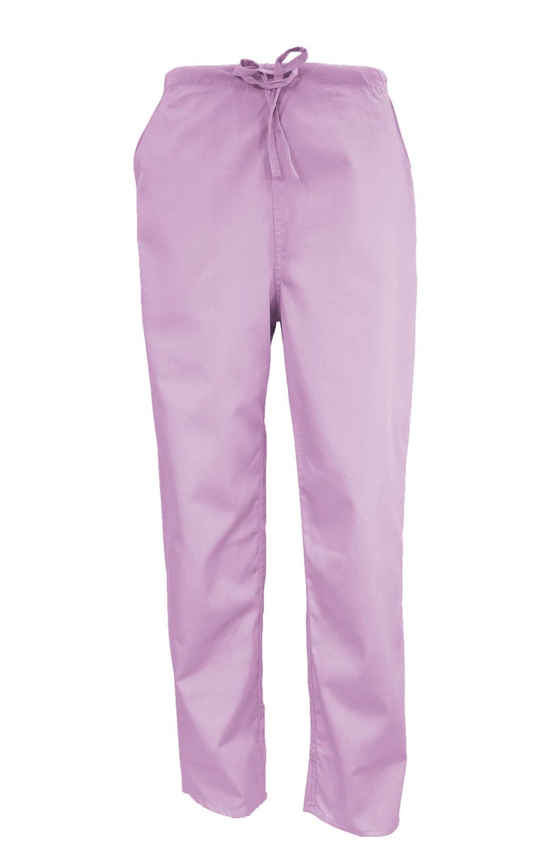 Natural Uniforms Women's Scrub Set - Medical Scrub Top and Pant, Lilac, Medium - Image 5