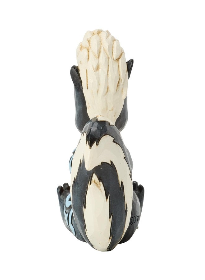 Enesco Disney Traditions by Jim Shore Bambi Flower The Skunk Miniature Figurine, 3.15 Inch, Multicolor - Image 5