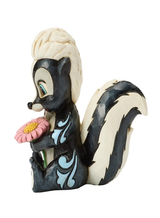 Enesco Disney Traditions by Jim Shore Bambi Flower The Skunk Miniature Figurine, 3.15 Inch, Multicolor - Image 4