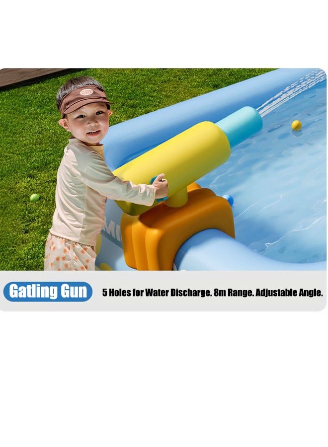 VUCATIN Inflatable Water Gun Outdoor Inflatable Swimming Pool Accessories Inflatable Swimming Pool Water Gun With Water Pipe - Image 2