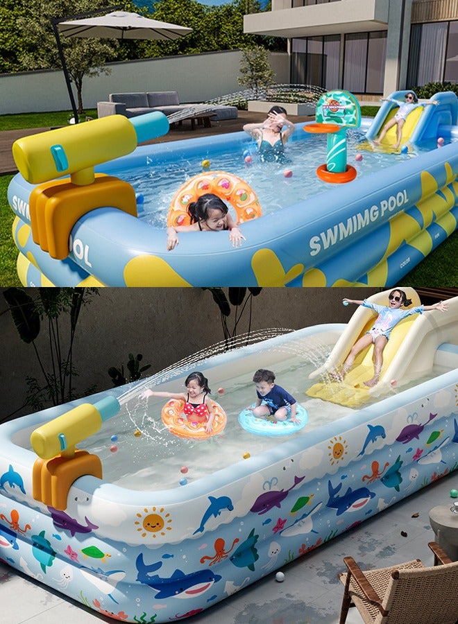VUCATIN Inflatable Water Gun Outdoor Inflatable Swimming Pool Accessories Inflatable Swimming Pool Water Gun With Water Pipe - Image 5