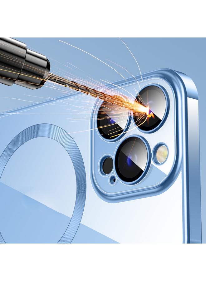 اس-توب جراب هاتف مغناطيسي MagSafe لهاتف iPhone 14 Pro مع فيلم عدسة - Image 5