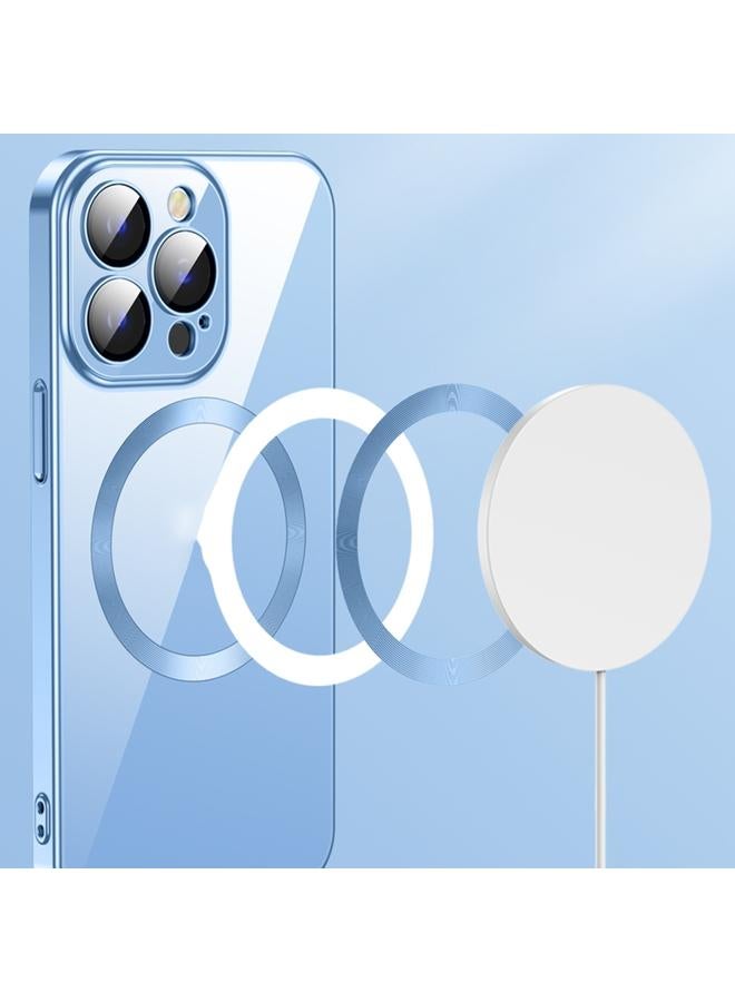 اس-توب جراب هاتف مغناطيسي MagSafe لهاتف iPhone 14 Pro مع فيلم عدسة - Image 3