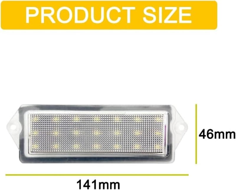 Vuzmode 12V Waterproof License Plate Light for H2 - Image 5