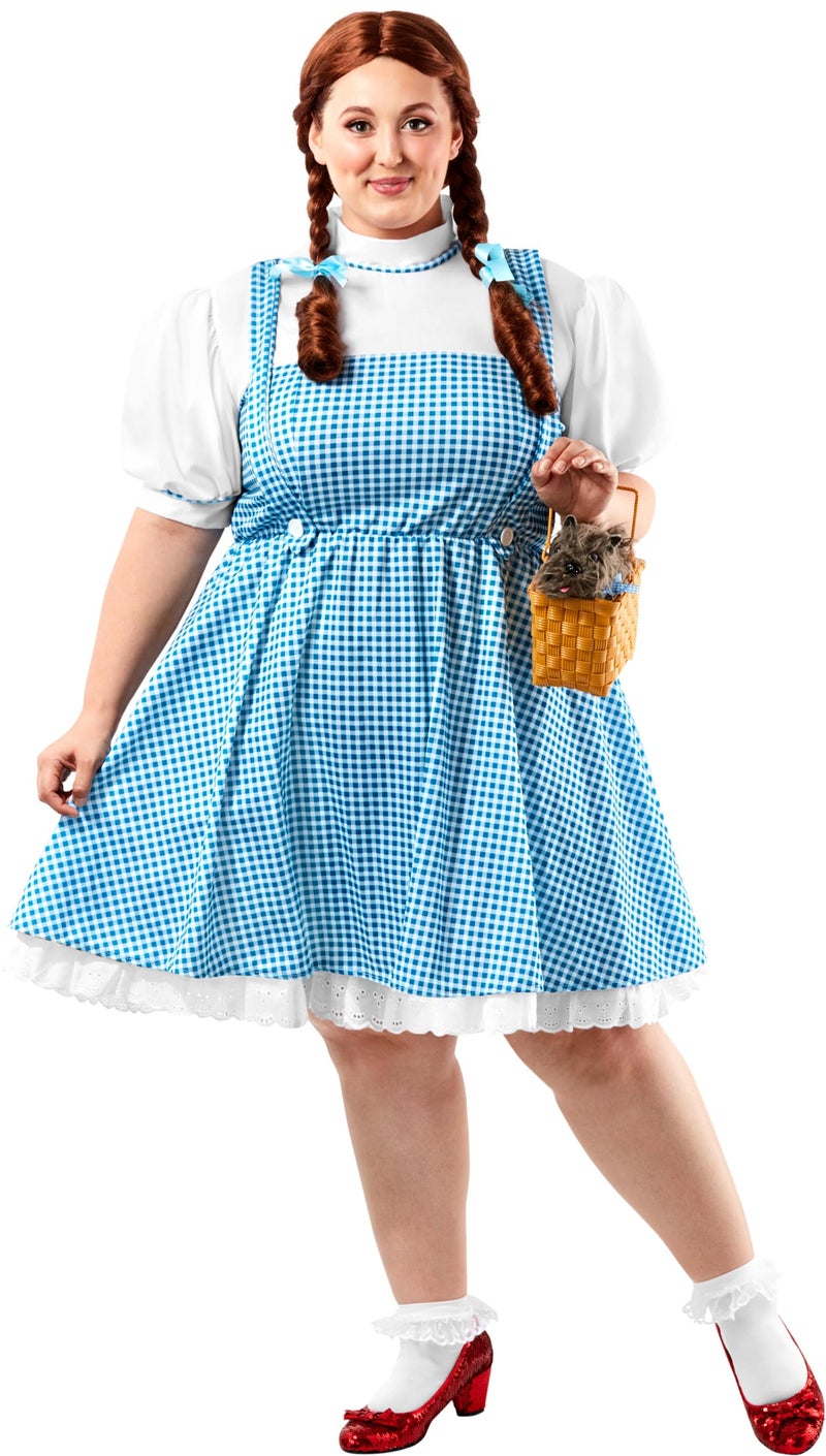 Rubies The Wizard of Oz: Dorothy Costume for Teens, Girl's Teen - Image 4