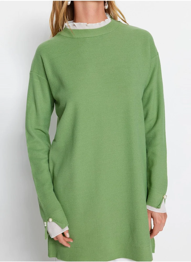 trendyol Crew Neck Knitted Sweater