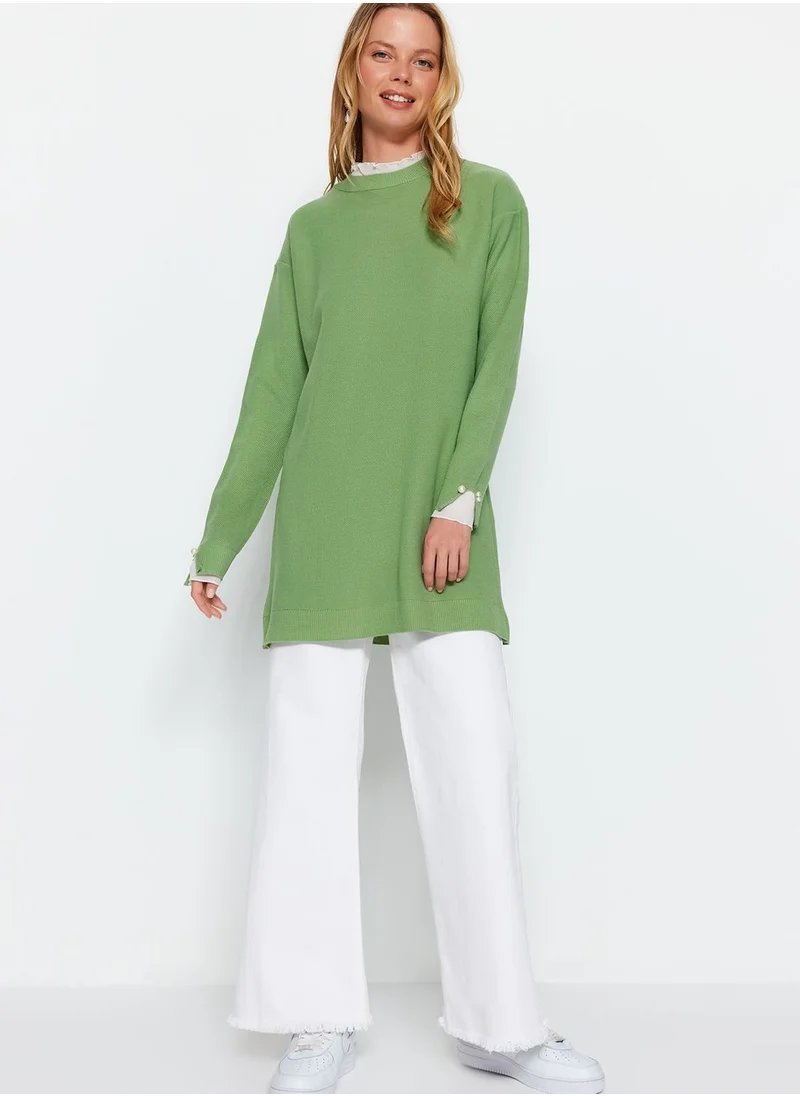 trendyol Crew Neck Knitted Sweater