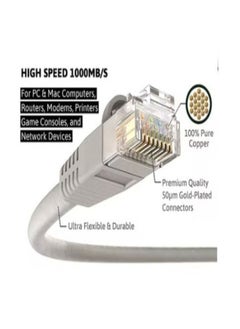 Kuwes 1GHZ Fast Cat. 6 Plus RJ45 Ultra High Speed LAN Network Cable 5 Mtr  - Image 2