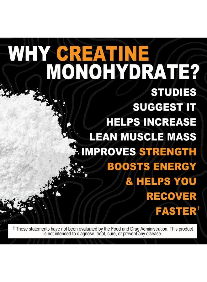 It's Just! - Creatine Monohydrate Powder, Pure Creatine Powder, Made in USA, 3rd Party Lab Tested, 5g Per Serving, Scoop Included, No Fillers, No Added Flavor (Unflavored, 500g / 100 Servings) - Image 3