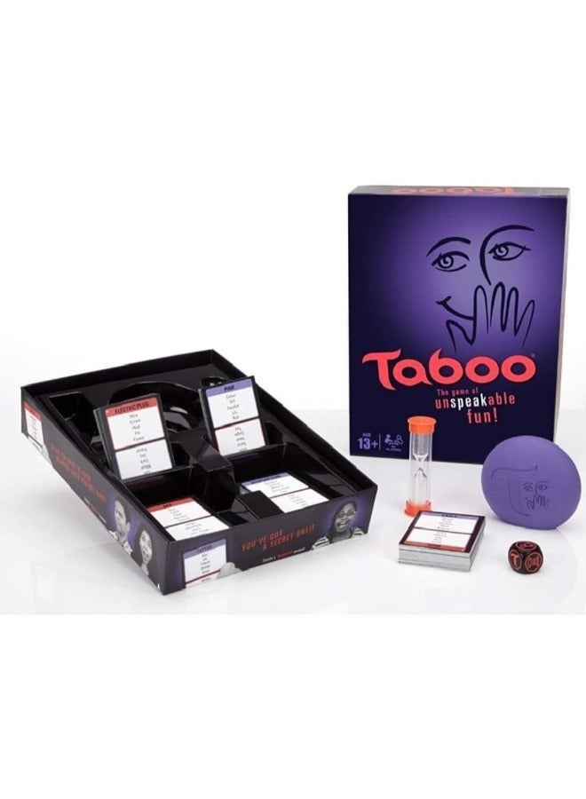 Taboo Board Game Ultimate Family Kids Guessing Game - Arabic Version, Ages 13, Party Game for 4 Players - Image 3