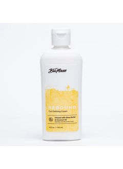 Rebound Curl Defining Cream Curly & Wavy Hair Cream For Men Frizz Control For Defined Bouncy Curls Moisturizing Formula With Coconut Oil And Shea Butter Easy Washout