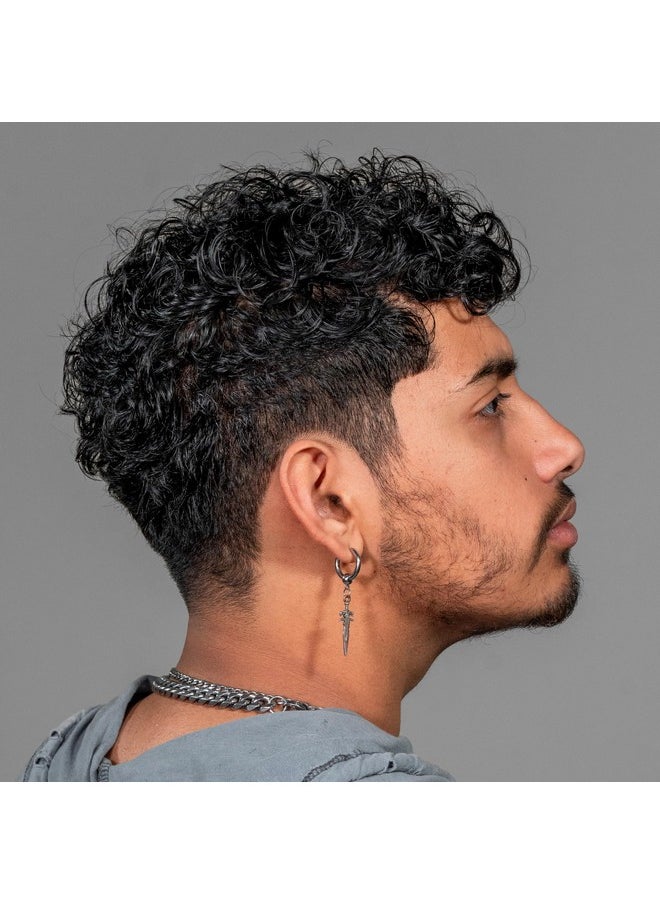 BluMaan - Rebound Curl Defining Cream Curly & Wavy Hair Cream For Men Frizz Control For Defined Bouncy Curls Moisturizing Formula With Coconut Oil And Shea Butter Easy Washout - Image 1