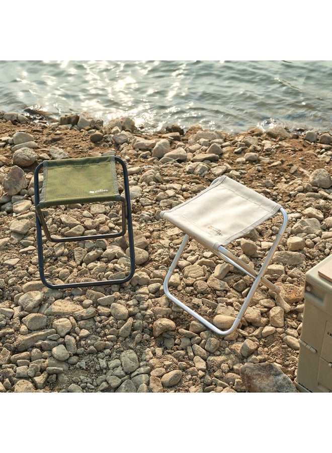 Mobigarden Outdoor Folding Stool Two-fold Aluminum Fishing Chair Camping Small Stool Nx22665033 Sailwood Color - Image 4
