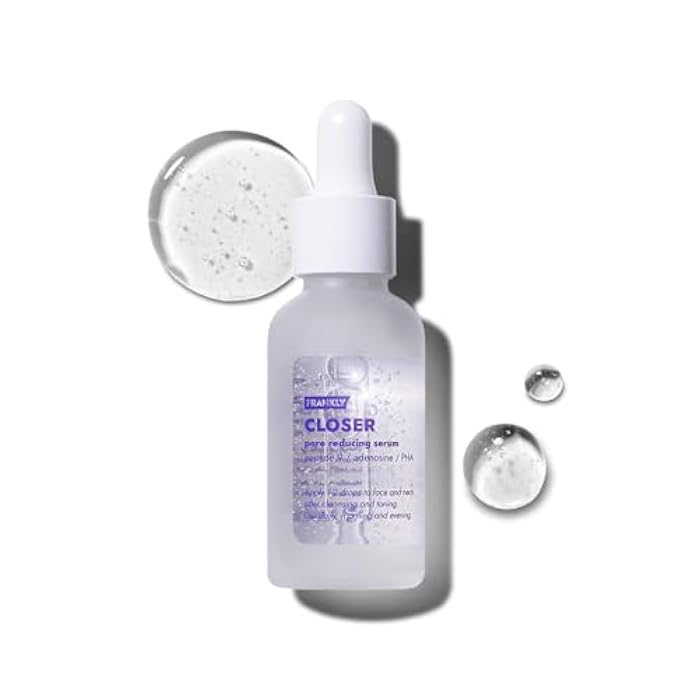 FRANKLY Closer Serum | Pore Minimizer Serum | 9 Peptides, Vegan Collagen, Adenosine, PHA | Korean Pore Minimizer for Glass Skin, Anti-Aging, Hydration, Elasticity | 1.01 fl oz - Image 1