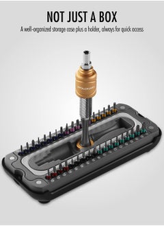 Y&D Precision Screwdriver Kit, 37Pcs with Low-Gravity Design Magnetic Driver Handle and Durable Steel Bits, for Electronics Repair, Computer, Phone, Watch, Eyeglass  - Image 5