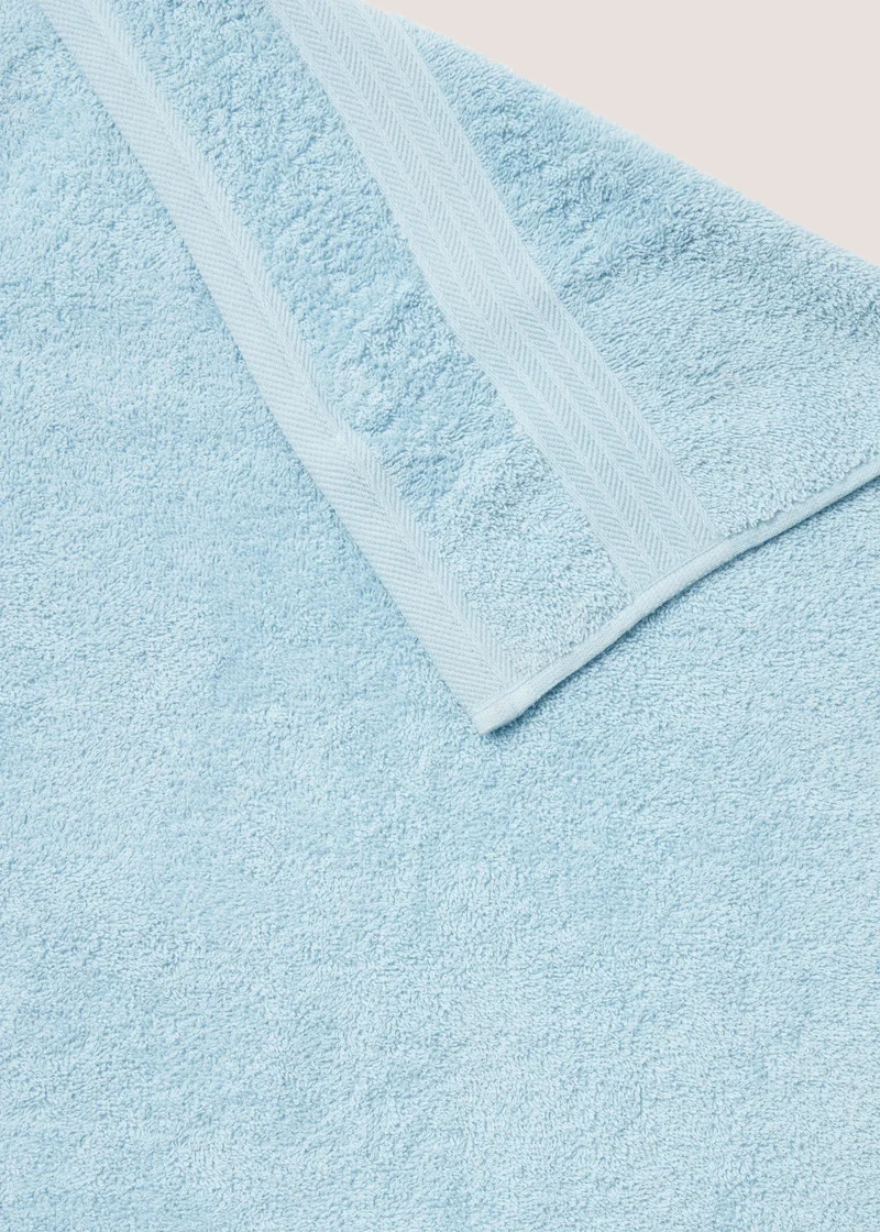 Matalan Blue 100% Cotton Towels