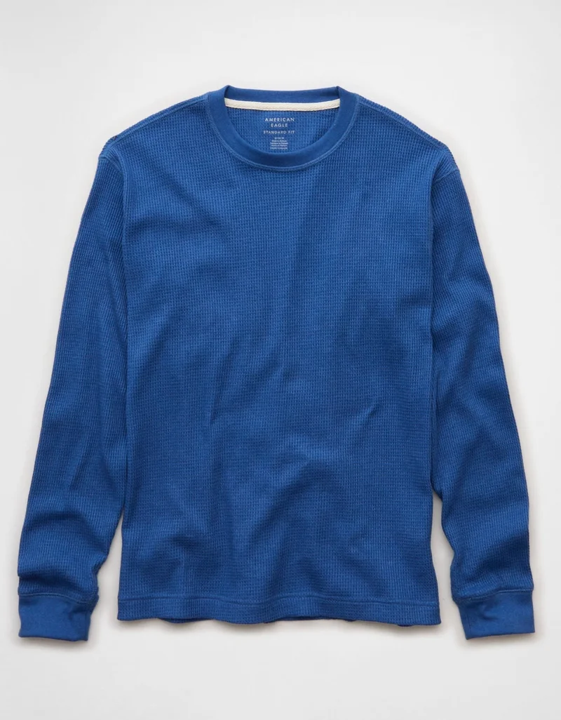 American Eagle AE Long-Sleeve Thermal T-Shirt