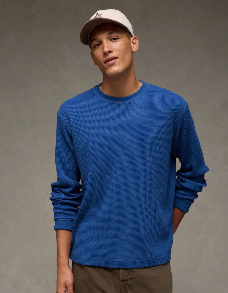 American Eagle AE Long-Sleeve Thermal T-Shirt