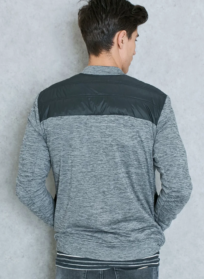 Selected Homme Padded Bomber Jacket
