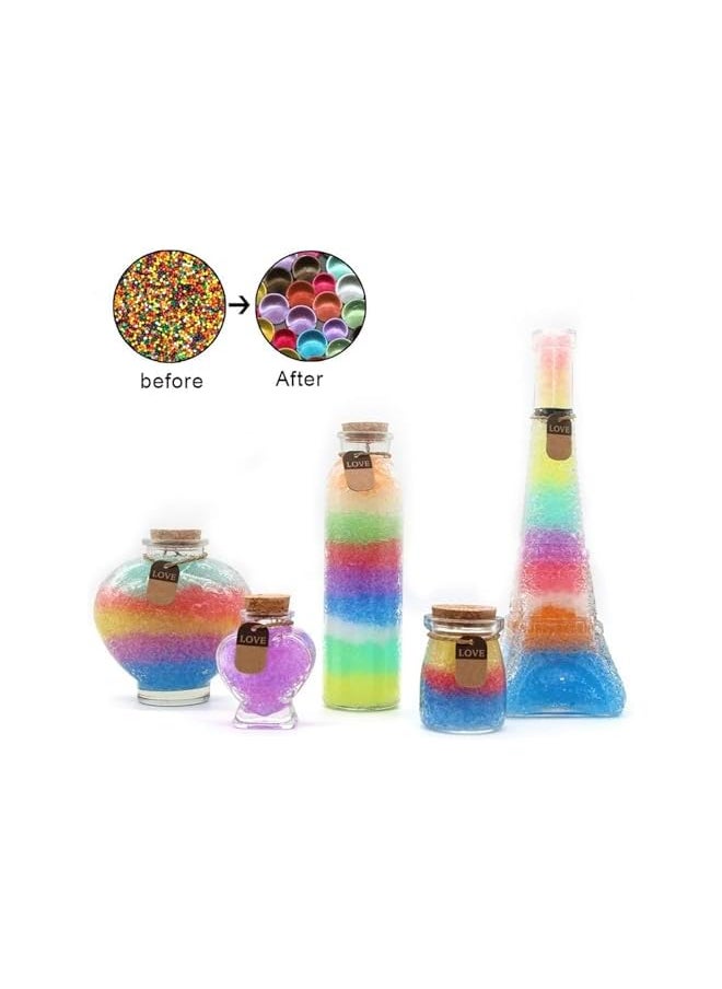 The Bros Beads Gel Soil Water Crystal Beads Jelly Water Gems Vase Filler for Home Decorations (Blue)  - Image 3