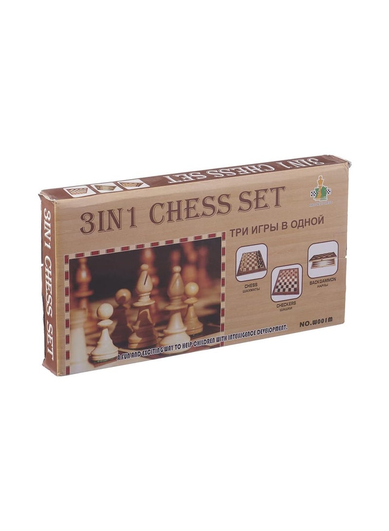 Kids 3-in-1 Chess Toy - Medium - Image 2