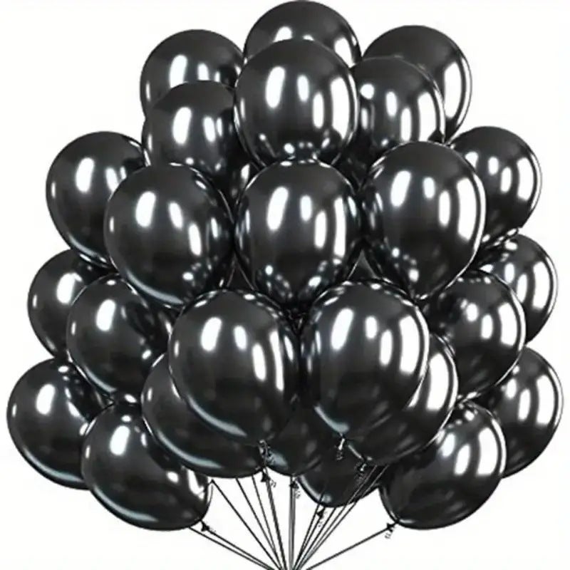 Metallic Latex Balloons 10 Inch 50 Pack for Birthday Wedding Party Decoration - Image 2