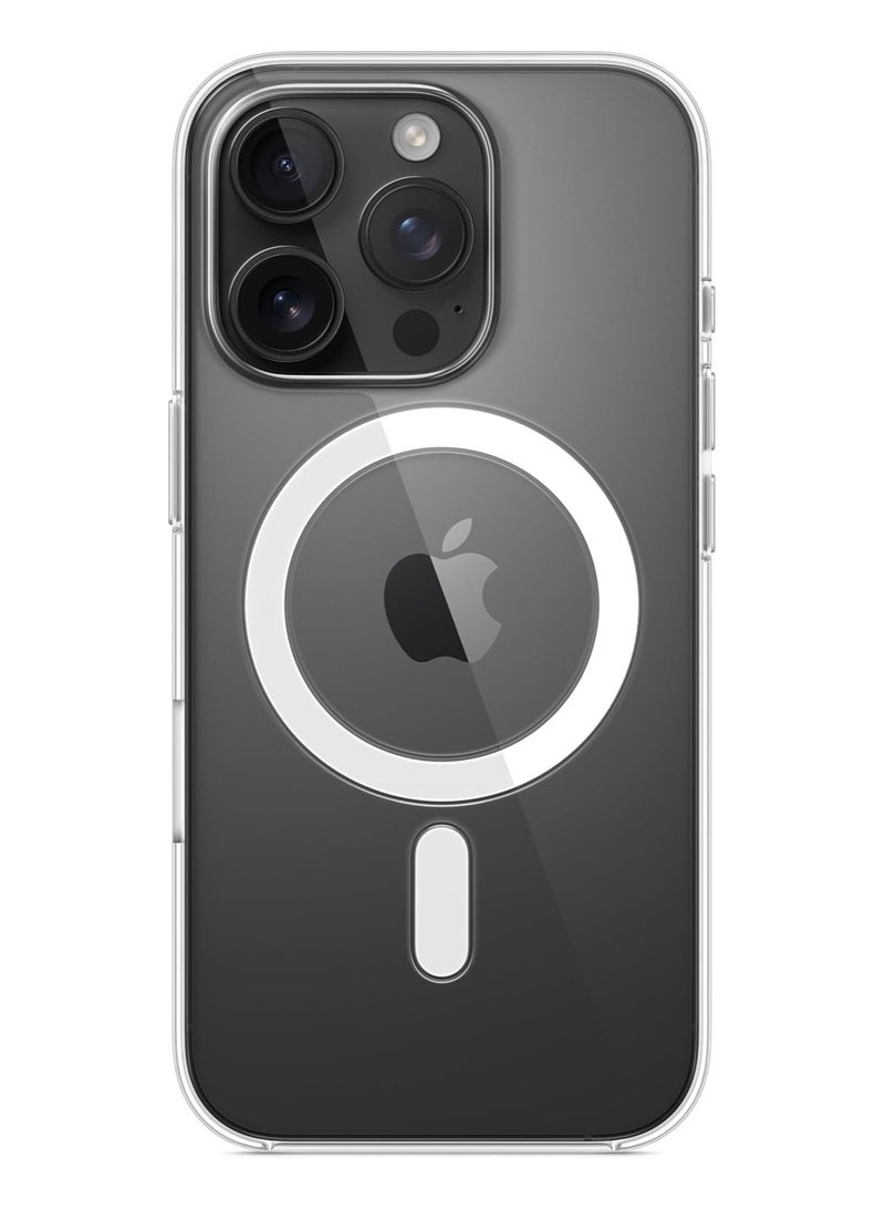 سيليكون جراب شفاف لجهاز Apple iPhone 16 Pro مع MagSafe - Image 2