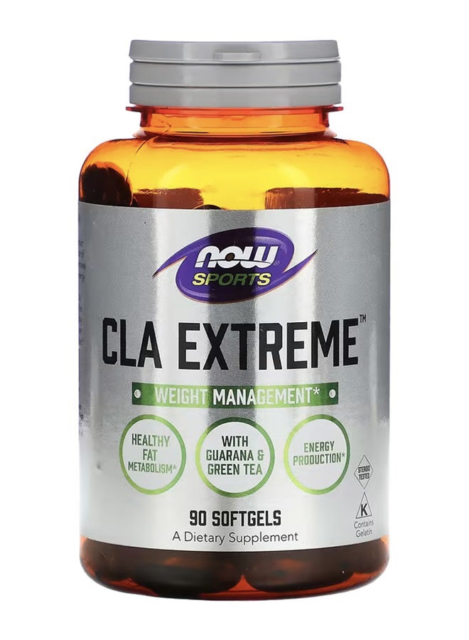 Now Foods CLA Extreme Dietary Supplement - 90 Softgels - Image 1
