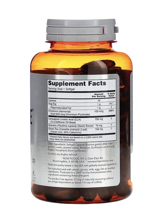 Now Foods CLA Extreme Dietary Supplement - 90 Softgels - Image 2