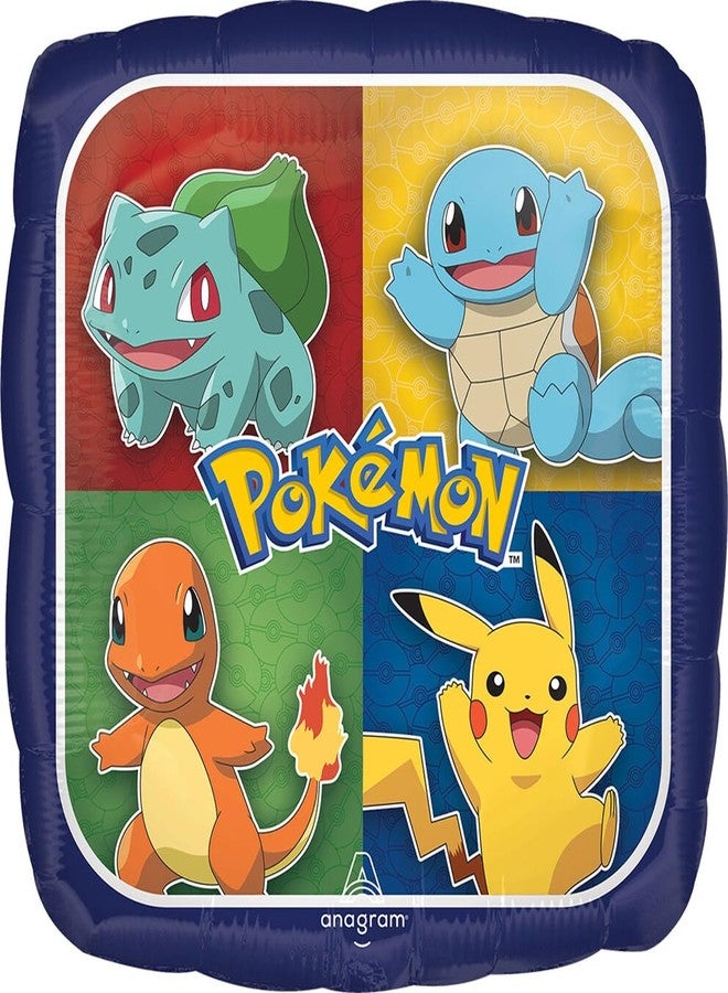 أناجرام مستلزمات حفلات عيد ميلاد أناغرام، باقة بالونات فويل بيكاتشو مكونة من 7 قطع - Image 4