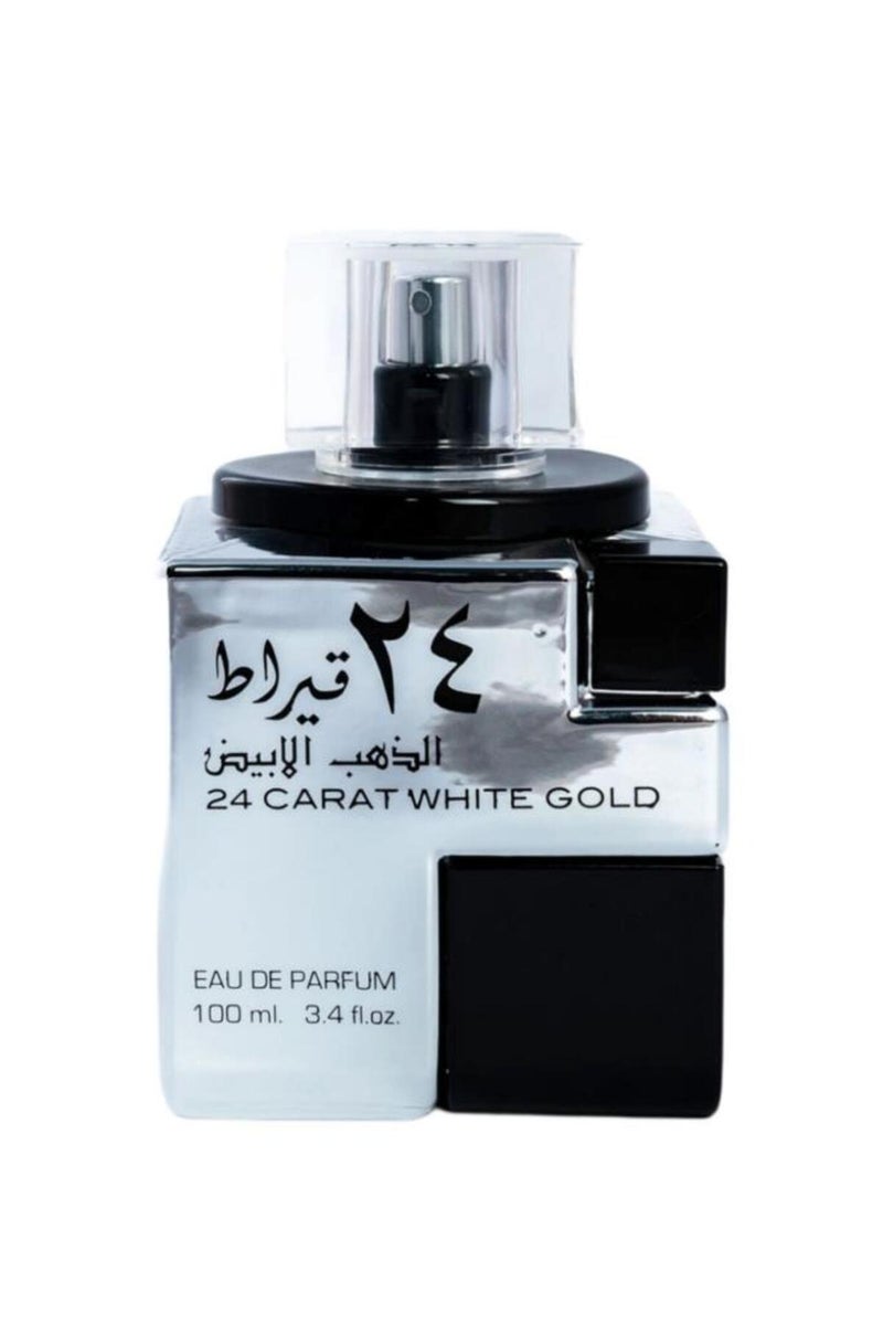 لطافة عطر قيراط الذهب الخالص عيار 24 قيراط للرجال والنساء Edp 100 مل - Image 2