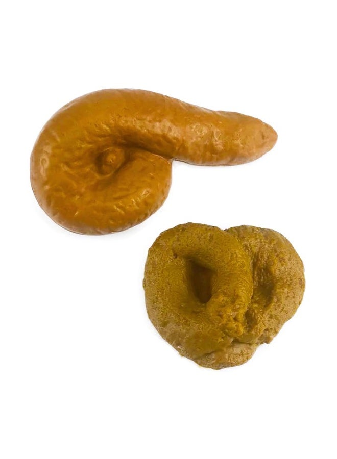 Nakimo Fake Poop Prank Funny Poop Toys Gag Gift Realistic Mischief Novelty Toys for Joke Trick Halloween April Fool 's Day Party, Pack of 2 - Image 3