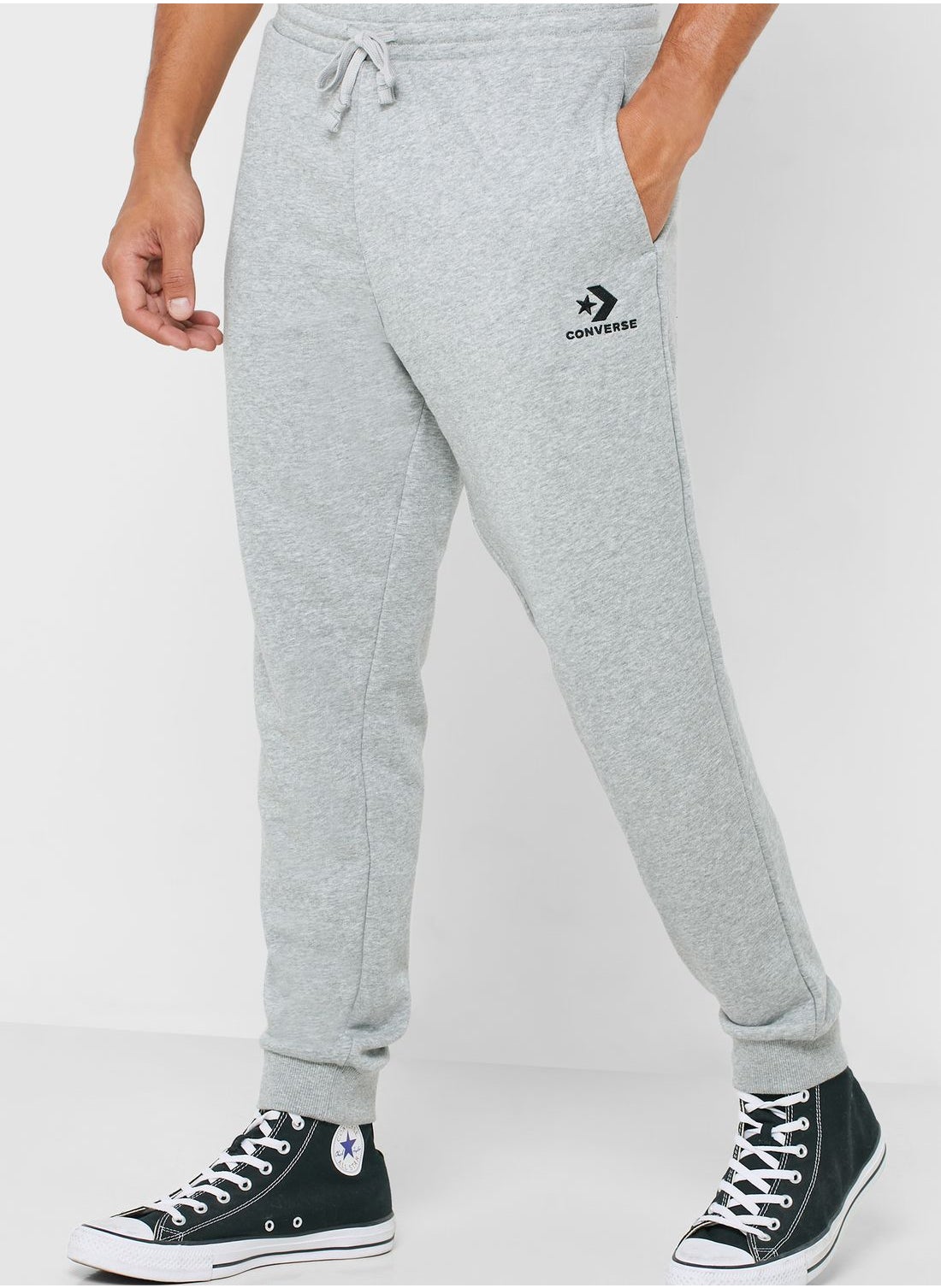 Adidas sweatpants outlet with converse