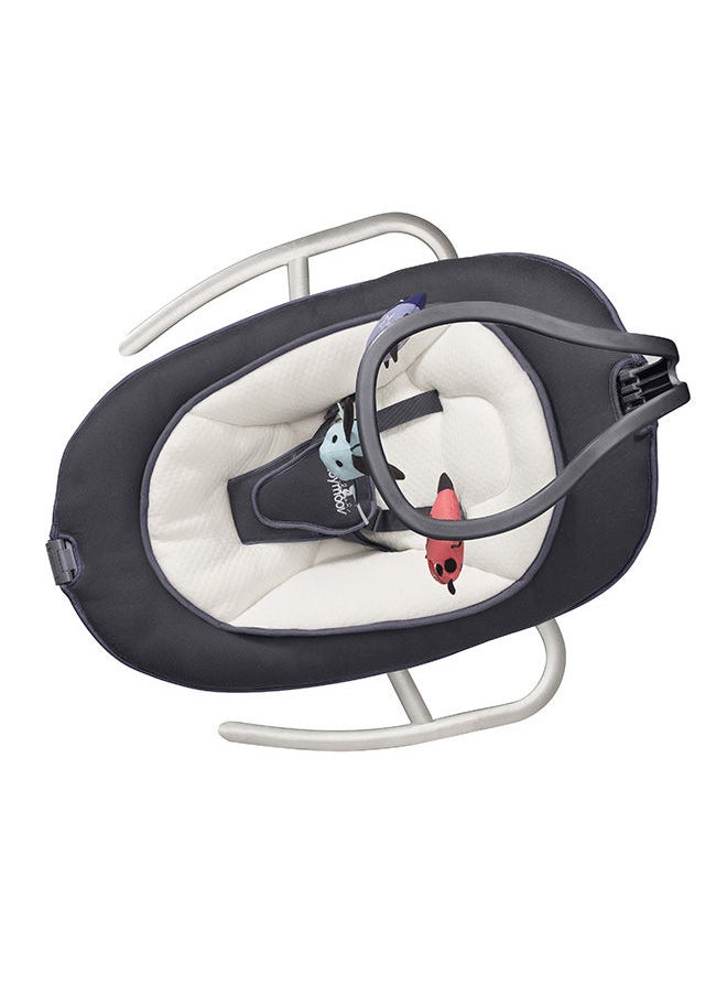 babymoov - Swoon Motion Zinc, Electric Swing, Bouncer Chair With 5 Swing Speed 360° Rotation Seat Programmable Lullabies Birth Upto 9Kgs - Image 1