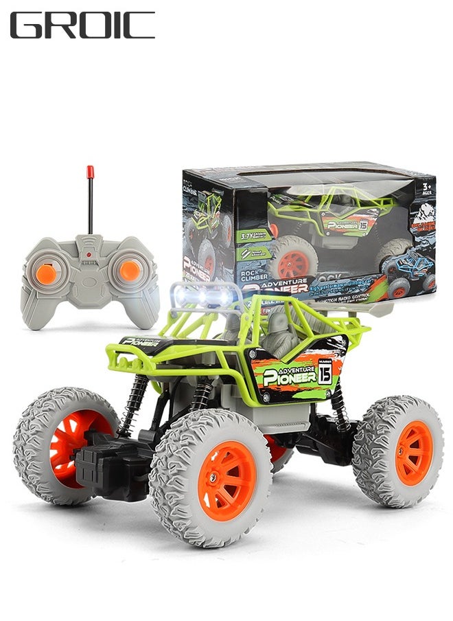 GROIC 1:20 RC Car Toys, Off Road Remote Control Cars, All Terrains Electric Toy Rechargeable Offroad Climbing RC Racing Car High Speed with Led Lights  - Image 1