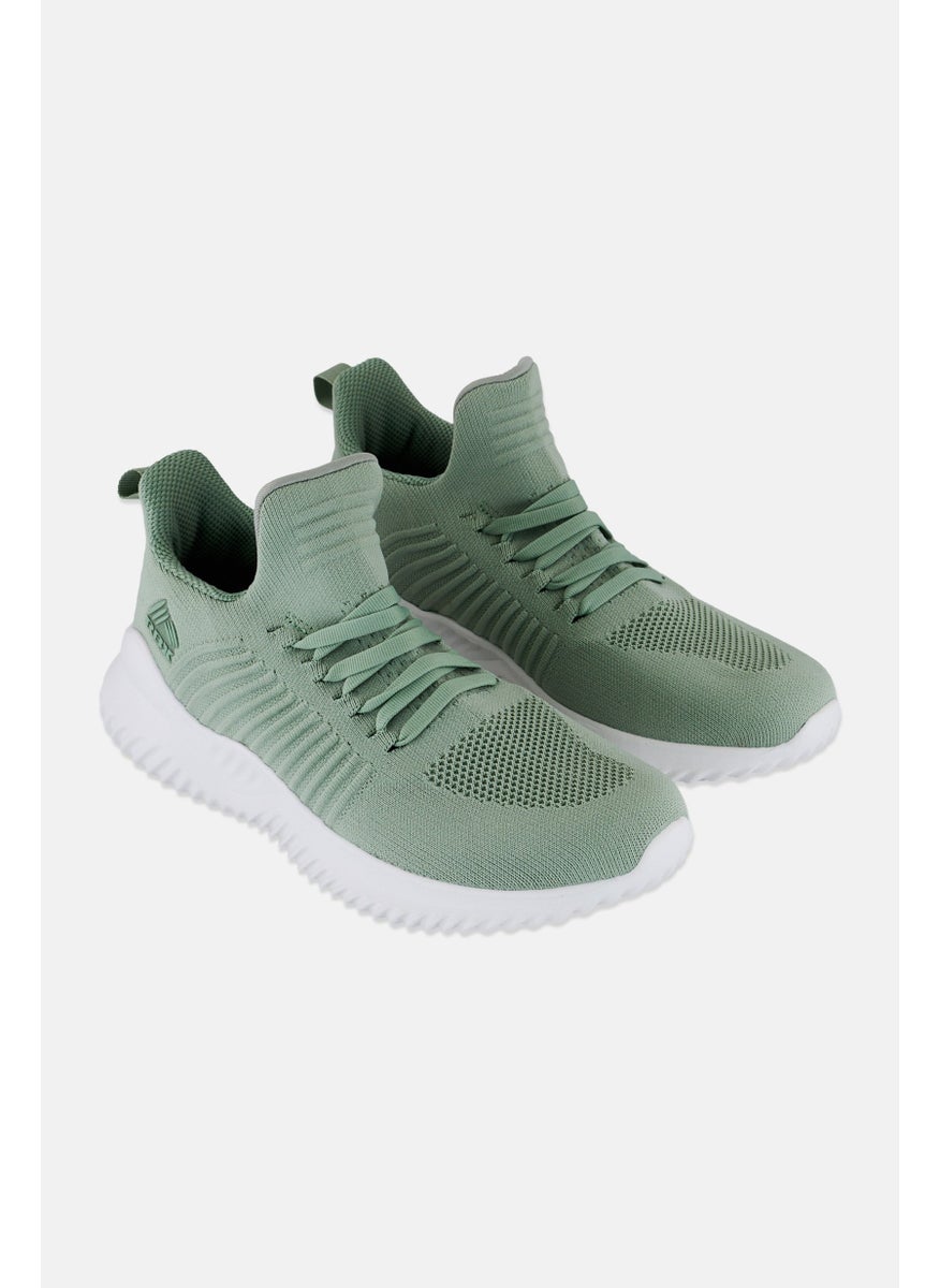 RBX - Women Lace Up Training Shoes, Sage Green - Image 1