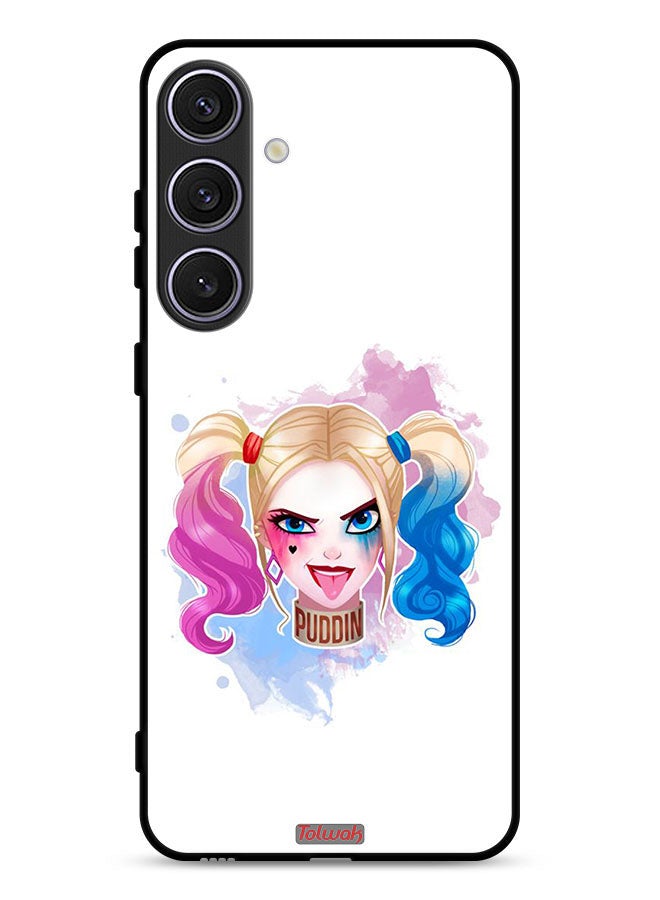 Tolwak Samsung Galaxy S24 5G Protective Case Cover Harley Quinn Art - Image 1