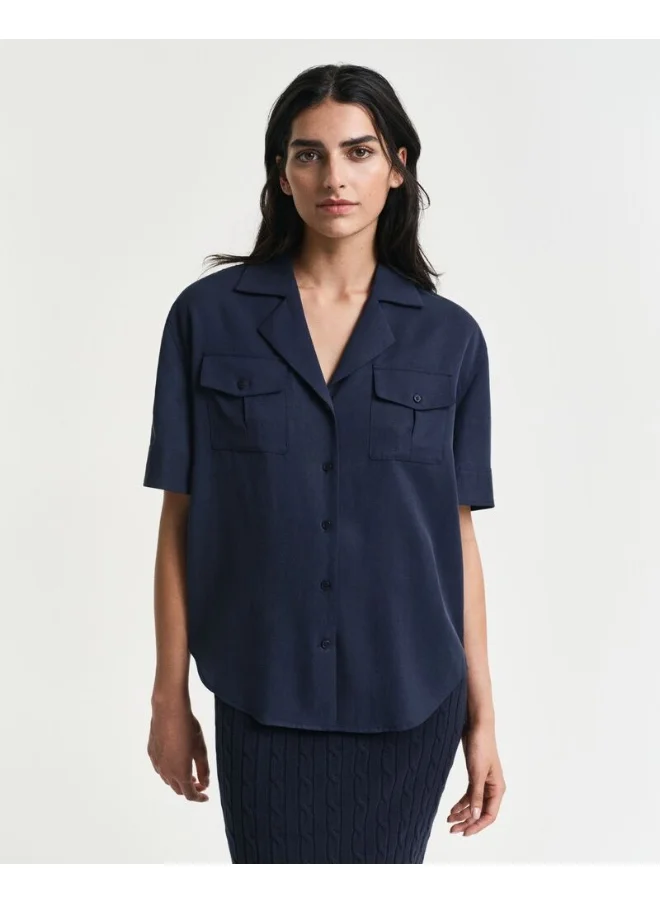 غانت Relaxed Fit Pocket Shirt