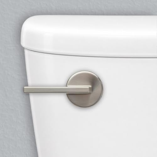 Korky StrongARM Metal Toilet Handle and Lever Universal to Fit Front Angled Side Left and Right Mount Toilets Contemporary Style in Brushed Nickel - Image 3