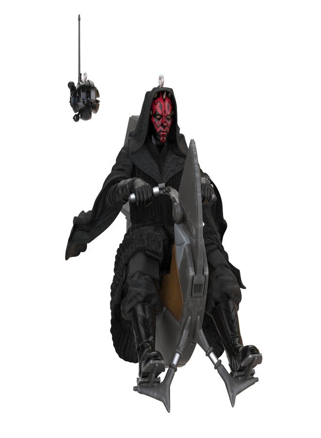 Hallmark Keepsake Christmas Ornaments (Star Wars: The Phantom Menace 25th Anniversary Darth Maul and Sith Probe Droid), Set of 2 - Image 1