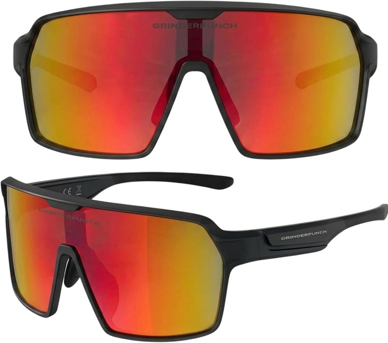 grinderPUNCH XL Baseball, Pickleball, Running, Hiking & Cycling Polarized Sport Sunglasses for Men & Women with UV Protection - Image 1