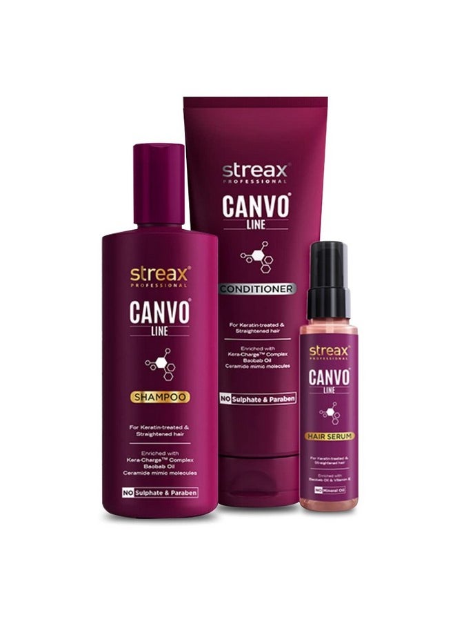 ستريكس بروفيشنال - مجموعة شامبو وبلسم Streax® Professional Canvoline (300 مل | 240 مل) - Image 1